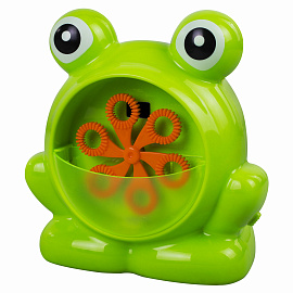 Машинка автоматическая для мыльных пузырей "ЛЯГУШОНОК", 50 мл, ЮНЛАНДИЯ, 664481 фото Машинка автоматическая для мыльных пузырей "ЛЯГУШОНОК", 50 мл, ЮНЛАНДИЯ, 664481