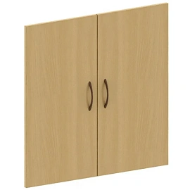 Двери низкие Канц ДК32.10 ЛДСП (бук невский, 692х697 мм, 2 штуки)