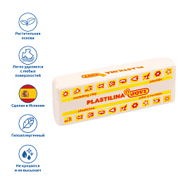 Пластилин растительный JOVI, белый, 150г