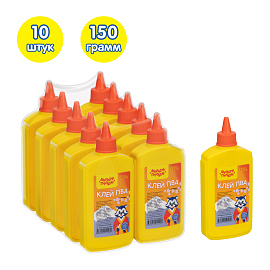 Клей ПВА Мульти-Пульти "Енот в Японии", 150г фото Клей ПВА Мульти-Пульти "Енот в Японии", 150г