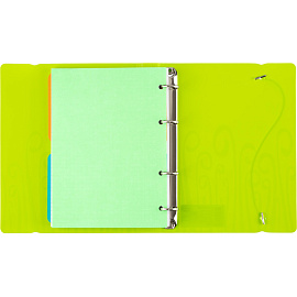 Бизнес-тетрадь Attache Fantasy А5 120 листов салатовая в клетку