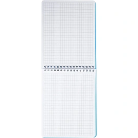 Блокнот Attache Fantasy А5 80 листов голубой в клетку на спирали (147х215 мм)