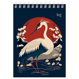 Блокнот А6 80л. на гребне BG "Asia style