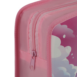 Папка с ручками А4 ArtSpace "Kawaii Cat", пластик, на молнии, 70мм