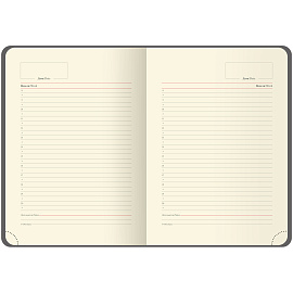 Ежедневник недатированный, А5, 136л., кожзам, OfficeSpace "Pattern", бежевый фото Ежедневник недатированный, А5, 136л., кожзам, OfficeSpace "Pattern", бежевый