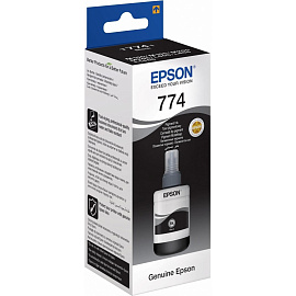 Чернила Epson T7741 C13T77414A/C13T774198 черные оригинальные