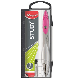 Готовальня Maped Study (корпус серебристый, 119450)