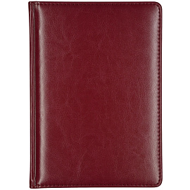 Ежедневник недатированный Attache Sidney Nebraska искусственная кожа А5 136 листов бордовый (золотистый обрез)