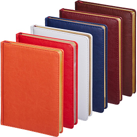 Ежедневник недатированный Attache Sidney Nebraska искусственная кожа А5 136 листов белый (золотистый обрез)