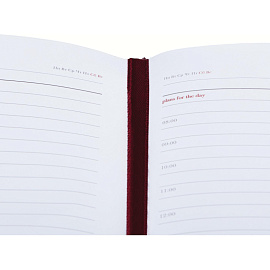 Ежедневник недатированный Attache Sidney Nebraska искусственная кожа А5 136 листов белый (золотистый обрез)