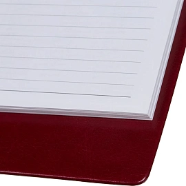 Планинг недатированный Attache Sidney Nebraska искусственная кожа 305х130 мм 64 листа бордовый