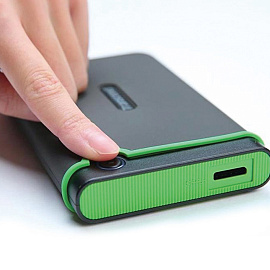 Внешний жесткий диск HDD (накопитель) Transcend StoreJet 25M3S 1 ТБ USB 3.0 (TS1TSJ25M3S)