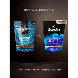 Кофе растворимый сублимированный Jardin Colombia Medellin 150 г (пакет) фото Кофе растворимый сублимированный Jardin Colombia Medellin 150 г (пакет)