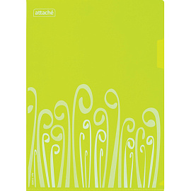 Папка-уголок Attache Fantasy A4 пластиковая 180 мкм (8 штук в упаковке)