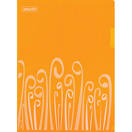 Папка-уголок Attache Fantasy A4 пластиковая 180 мкм (8 штук в упаковке)