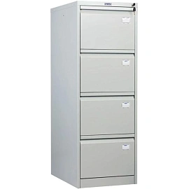 Картотека Практик AFC-04 для документов А4 (серый, 470x646x1320 мм)