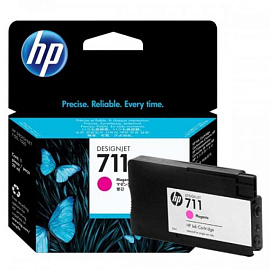 Картридж струйный HP 711 CZ131A пурпурный оригинальный фото Картридж струйный HP 711 CZ131A пурпурный оригинальный