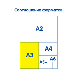 Папка для акварели, 10л., А3 Мульти-Пульти, 200 г/м2, "Енот в Волшебном мире