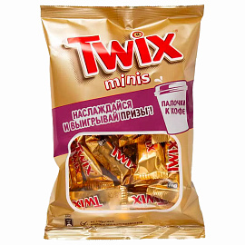 Шоколадный батончик Twix мини 184 г