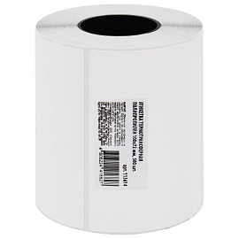 Этикетки термотрансферные, ПОЛИПРОПИЛЕН, 100х72 мм, 500 этикеток в ролике, 115614