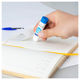 Клей-карандаш OfficeSpace, 08г, дисплей, ПВА фото Клей-карандаш OfficeSpace, 08г, дисплей, ПВА