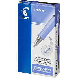 Ручка шариковая автоматическая Pilot BPGP-10R-F черная (толщина линии 0.22 мм) фото Ручка шариковая автоматическая Pilot BPGP-10R-F черная (толщина линии 0.22 мм)