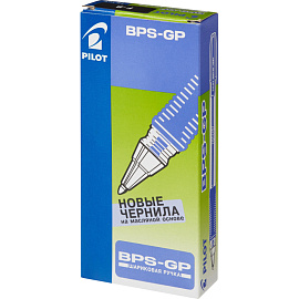 Ручка шариковая Pilot BPS-GP-F черная (толщина линии 0.22 мм)