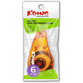 Корректирующая лента Комус 4.2 мм x 6 м CT-604