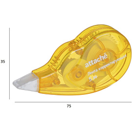 Корректирующая лента Attache Economy 5 мм x 5 м фото Корректирующая лента Attache Economy 5 мм x 5 м