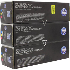Набор картриджей HP 128A CF371AM цветной оригинальный фото Набор картриджей HP 128A CF371AM цветной оригинальный