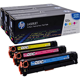 Набор картриджей HP 125A CF373AM цветной оригинальный