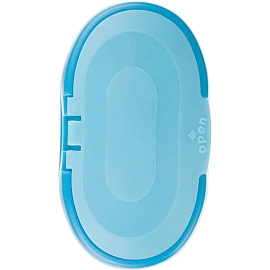 Точилка для карандашей Attache Selection с контейнером пластиковая голубая