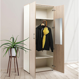 Зеркало на шкаф ЛДСП Комус Мебель К-1И (300х700 мм)