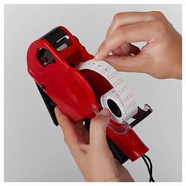 Этикет-пистолет OfficeSpace однострочный, прямоугольная лента, 8 символов, 21*12мм