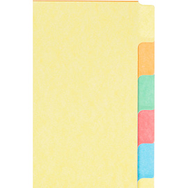 Разделитель листов картонный Attache А4 12 листов по цветам (210x297 мм)