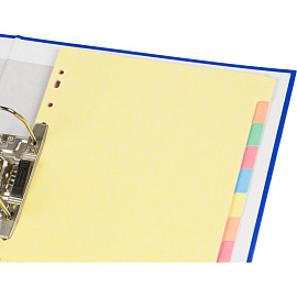 Разделитель листов картонный Attache А4 12 листов по цветам (210x297 мм)
