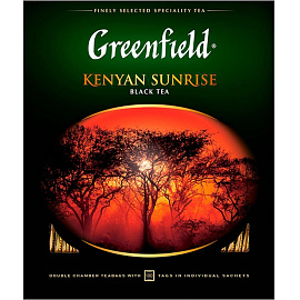Чай черный Greenfield Kenyan Sunrise 100 пакетиков
