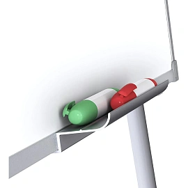 Флипчарт магнитно-маркерный 70х100 см на треноге с выдвижной планкой Attache