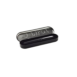 Ручка перьевая Pilot Стальной питон цвет чернил синий, цвет корпуса серебристый (артикул производителя BL-M-SP)