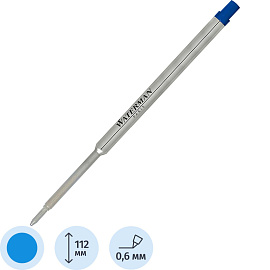 Стержень шариковый Waterman Standard Maxima синий 112 мм (толщина линии 0.6 мм)