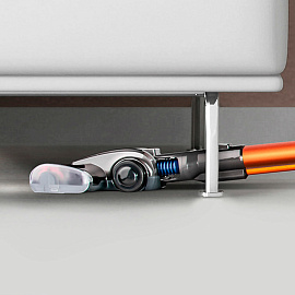 Пылесос вертикальный беспроводной BQ (БИ-КЬЮ) VC1002H, потребляемая мощность 150 Вт, 0,7 л, серый, 86194939