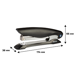 Степлер Attache до 20 листов черный (скобы № 24/6, 26/6, с антистеплером)