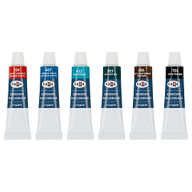 Краски масляные Гамма "Студия" 12 цветов, туба 18мл, картон. упаковка фото Краски масляные Гамма "Студия" 12 цветов, туба 18мл, картон. упаковка