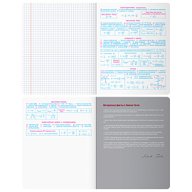 Тетрадь предметная 48л. BG "Угадай кто" - Физика, матовая ламинация, выб. лак