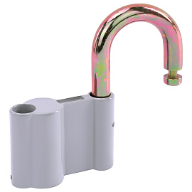 Замок навесной алюминиевый 70 мм "Стандарт", 3 ключа, RABBITEX (РАББИТЕКС), 671305