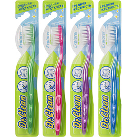 Зубная щетка Dr.Clean средней жесткости