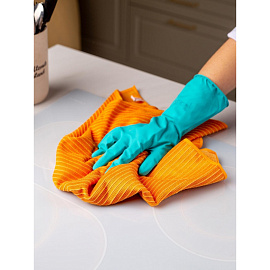 Тряпка для пола Paclan 50x60 см микрофибра 300 г/кв.м жёлтая фото Тряпка для пола Paclan 50x60 см микрофибра 300 г/кв.м жёлтая