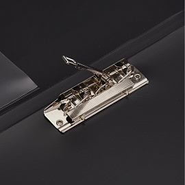 Папка с зажимом Attache А4 0.7 мм черная (до 150 листов)