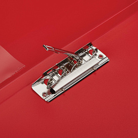 Папка с зажимом Attache А4 0.7 мм красная (до 150 листов)