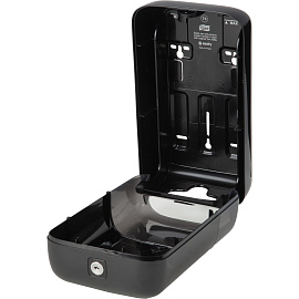 Диспенсер для туалетной бумаги в листах Торк (Tork) Elevation Т3 556008 пластиковый черный фото Диспенсер для туалетной бумаги в листах Торк (Tork) Elevation Т3 556008 пластиковый черный